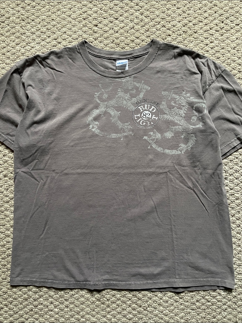 Y2K bud light beer t shirt